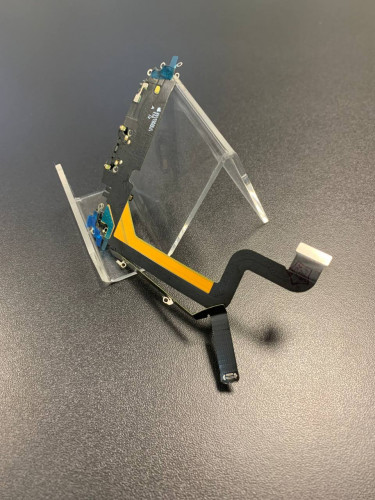 Нижний шлейф зарядки Iphone 14 Pro Max (AASP) снятый