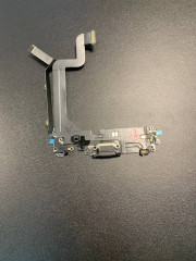 Нижний шлейф зарядки Iphone 14 Pro Max (AASP) снятый