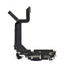 Нижний шлейф зарядки Iphone 14 Pro Max (AASP) снятый