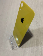 Заднее стекло (крышка) для IPhone Xr желтое (YELLOW)