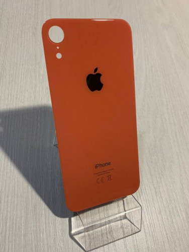 Заднее стекло (крышка) для IPhone Xr коралловое (CORAL)