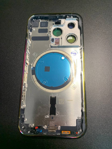 Корпус IPhone 14 Pro чёрный (Space Black)