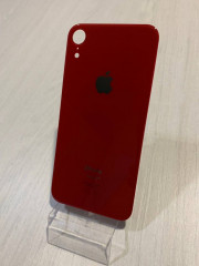 Заднее стекло (крышка) для IPhone Xr красное (RED)