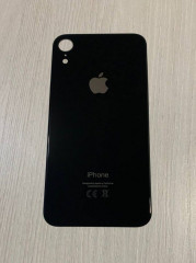 Заднее стекло (крышка) для IPhone Xr черное (BLACK)
