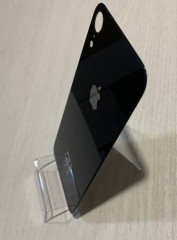 Заднее стекло (крышка) для IPhone Xr черное (BLACK)