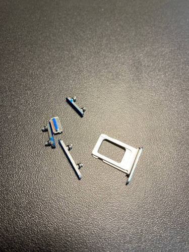 Корпус IPhone 12 Pro белый (Silver)