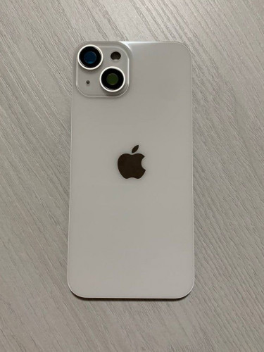 iPhone 14 задняя крышка в сборе с окошками камеры (Starlight) сияющая звезда