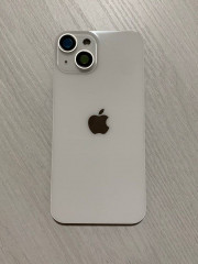 iPhone 14 задняя крышка в сборе с окошками камеры (Starlight) сияющая звезда