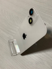 iPhone 14 задняя крышка в сборе с окошками камеры (Starlight) сияющая звезда