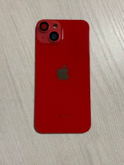 iPhone 14 задняя крышка в сборе с окошками камеры (Red) Красный