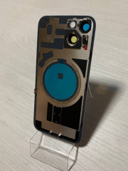  iPhone 14 задняя крышка в сборе с окошками камеры (Blue) Голубой