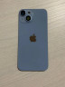  iPhone 14 задняя крышка в сборе с окошками камеры (Blue) Голубой