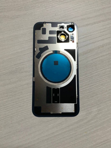  iPhone 14 задняя крышка в сборе с окошками камеры (Blue) Голубой
