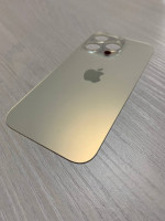 Заднее стекло (крышка) для IPhone 14 Pro золотое (GOLD)