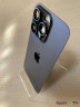 Задняя крышка iPhone 15 Pro в сборе с окошками камеры (Blue Titanium) синяя