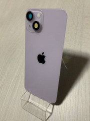 iPhone 14 задняя крышка в сборе с окошками камеры (Purple) Фиолетовый