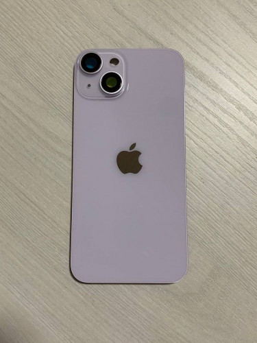 iPhone 14 задняя крышка в сборе с окошками камеры (Purple) Фиолетовый