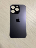 Заднее стекло (крышка) для IPhone 14 Pro фиолетовое (DEEP PURPLE)