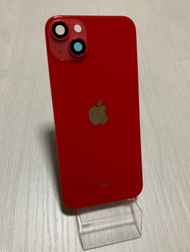 iPhone 14 Plus задняя крышка в сборе с окошками камеры (Red) Красный