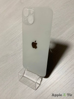 Заднее стекло (крышка) для IPhone 13 белое (STARLIGHT)