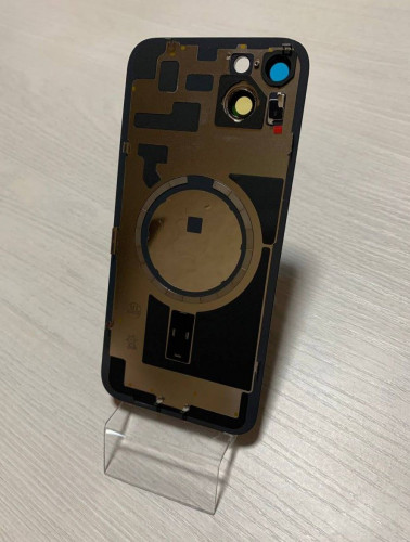 iPhone 14 Plus задняя крышка в сборе с окошками камеры (Midnight) Чёрный