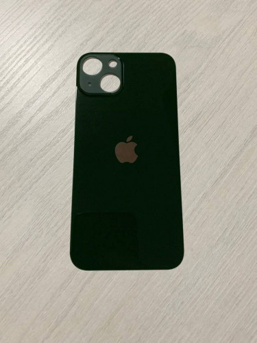 Заднее стекло (крышка) для IPhone 13 зеленое (GREEN)