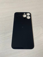 Заднее стекло (крышка) для IPhone 13 Pro Max белое (SILVER)