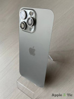 iPhone 15 Pro Max задняя крышка в сборе с окошками камеры (Natural Titanium) натуральный титан