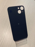 Заднее стекло (крышка) для IPhone 13 красное (RED)