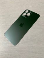 Заднее стекло (крышка) для IPhone 13 Pro Max зеленое (ALPINE GREE)