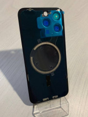 IPhone 15 Pro Max задняя крышка в сборе с окошками камеры (BLUE TITANIUM) синий титан