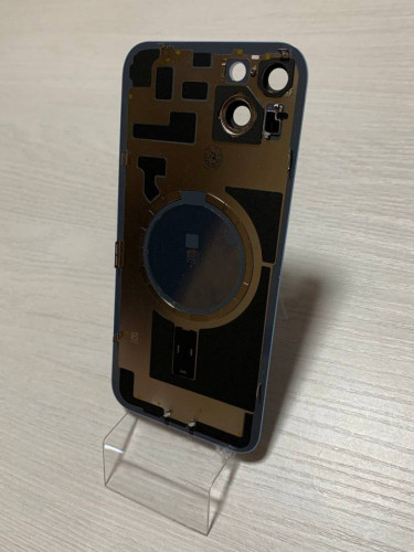  iPhone 14 Plus задняя крышка в сборе с окошками камеры (Blue) Голубой