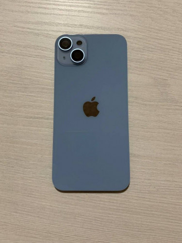 iPhone 14 Plus задняя крышка в сборе с окошками камеры (Blue) Голубой