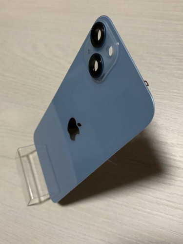  iPhone 14 Plus задняя крышка в сборе с окошками камеры (Blue) Голубой
