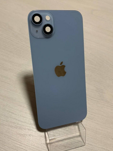  iPhone 14 Plus задняя крышка в сборе с окошками камеры (Blue) Голубой