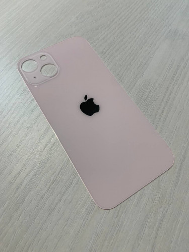 Заднее стекло (крышка) для IPhone 13 розовое (PINK)