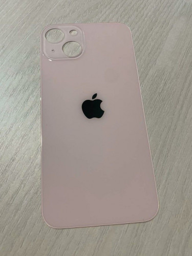 Заднее стекло (крышка) для IPhone 13 розовое (PINK)