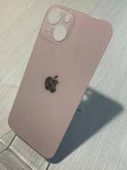 Заднее стекло (крышка) для IPhone 13 розовое (PINK)
