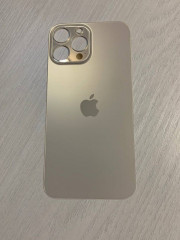 Заднее стекло (крышка) для IPhone 13 Pro Max золотое (GOLD)