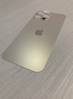 Заднее стекло (крышка) для IPhone 13 Pro Max золотое (GOLD)