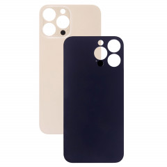 Заднее стекло (крышка) для IPhone 13 Pro Max золотое (GOLD)