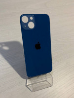 Заднее стекло (крышка) для IPhone 13 синее (BLUE)