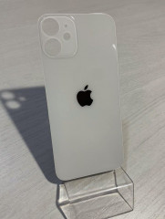 Заднее стекло (крышка) для IPhone 12 mini белое (WHITE)