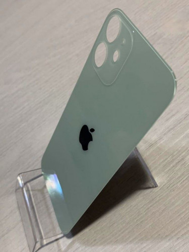 Заднее стекло (крышка) для IPhone 12 mini зеленое (GREEN)