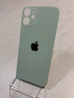 Заднее стекло (крышка) для IPhone 12 mini зелёное (GREEN)