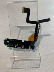 Нижний шлейф зарядки Iphone 14 Pro (AASP) снятый