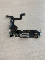 Нижний шлейф зарядки Iphone 14 Pro (AASP) снятый