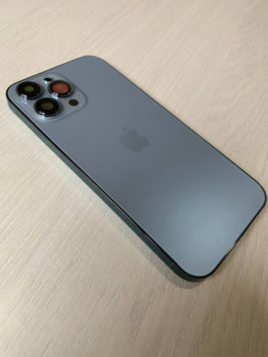 Корпус для IPhone 13 Pro Max голубой (SIERRA BLUE)