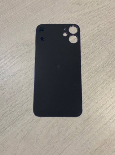 Заднее стекло (крышка) для IPhone 12 mini фиолетовое (PURPLE)