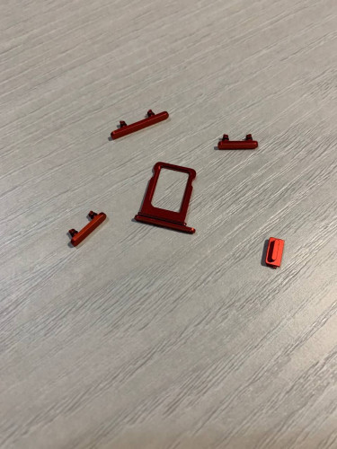 Корпус для IPhone 12 mini красный (RED)